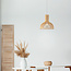 Lampe suspendue de style rustique en bois naturel - Bali