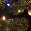Guirlande de Noël raccordable | blanc chaud, scintillement bleu | dès 10 m, 100 LED | caoutchouc