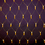 Filet lumineux raccordable blanc | dès 2 m² | 200 LED | blanc chaud | caoutchouc