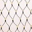 Filet lumineux raccordable | dès 2 m² | 200 LED | blanc chaud | caoutchouc