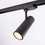 Spot sur rail monophasé 12W dimmable Jusqu’à Chaud - Juliette