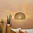 Lampe suspendue rurale en bois naturel - Jakarta