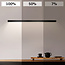 Lampe suspendue minimaliste avec LED intégrées à intensité variable