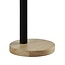 Lampe de table moderne noire avec bois - Spy