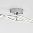 Plafonnier moderne Emma à LED intégrée, variateur à 3 niveaux