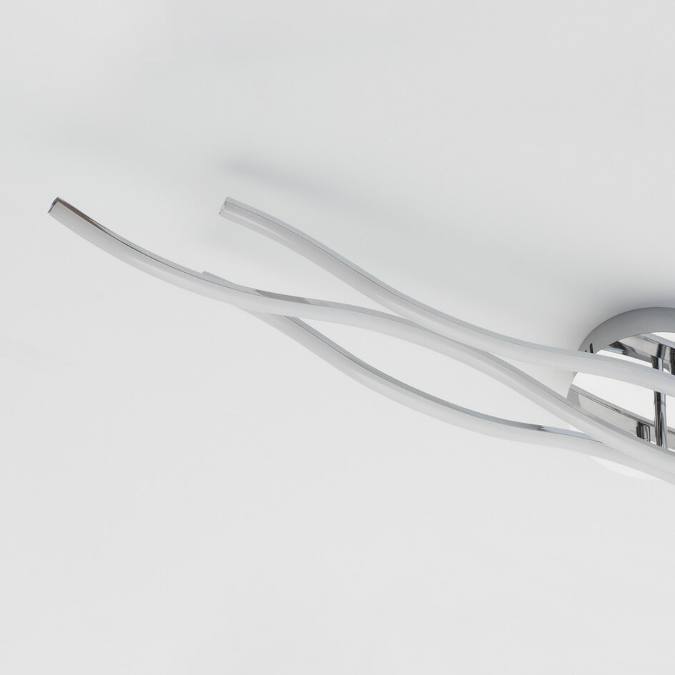 Plafonnier moderne incl. LED 3 niveaux variable - Emma