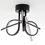 Plafonnier design Fallon à LED intégrée, variateur à 3 niveaux