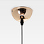 Suspension design Cairo - verre ambré