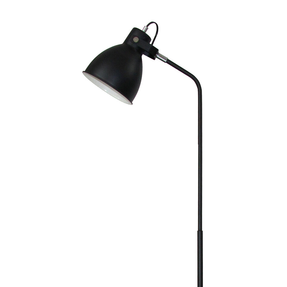 Lampadaire Lucca - noir au design industriel