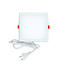 Spot encastrable LED carré 6W à température de couleur réglable - 120 x 120 mm