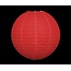 Lampion en nylon rouge pour l'extérieur