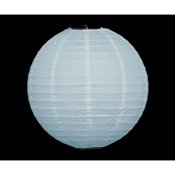 Lanterne en nylon bleu clair pour l'extérieur