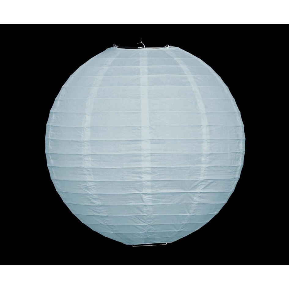 Lanterne en nylon bleu clair pour l'extérieur