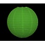 Lampion en nylon vert pour l'extérieur