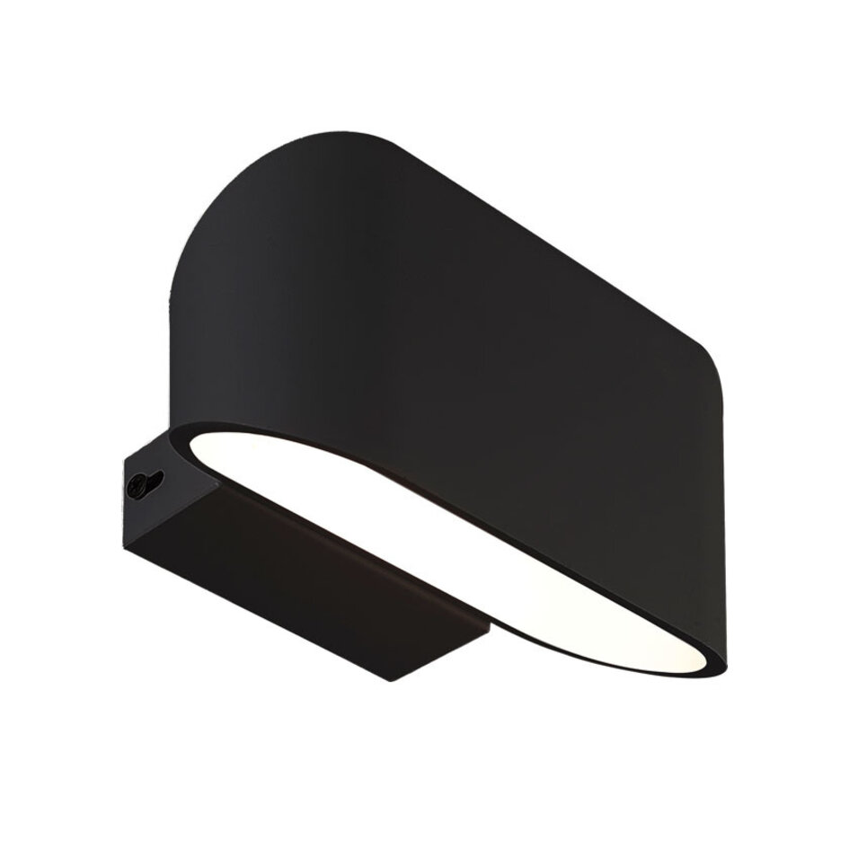 Moderne wandlamp Hamburg - zwart