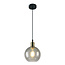 Suspension 1 lumière avec Verre rose - variante 4