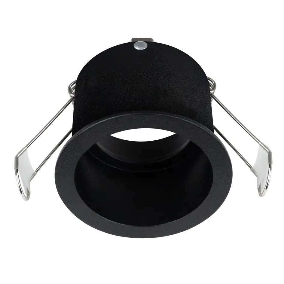 Spot encastrable noir avec intérieur doré - Gia