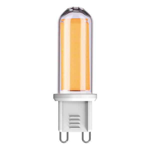 Spot LED G9 dimmable, verre transparent 4,2 watts (2700K)