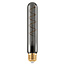 Ampoule tube LED E27 dimmable, spirale fumée 4 watts (1700K)