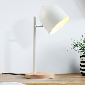 Lampe de table, blache - Megan