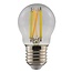 Ampoule LED E27 connectée dim-to-warm 4,9 watts, 45 mm (Tuya)