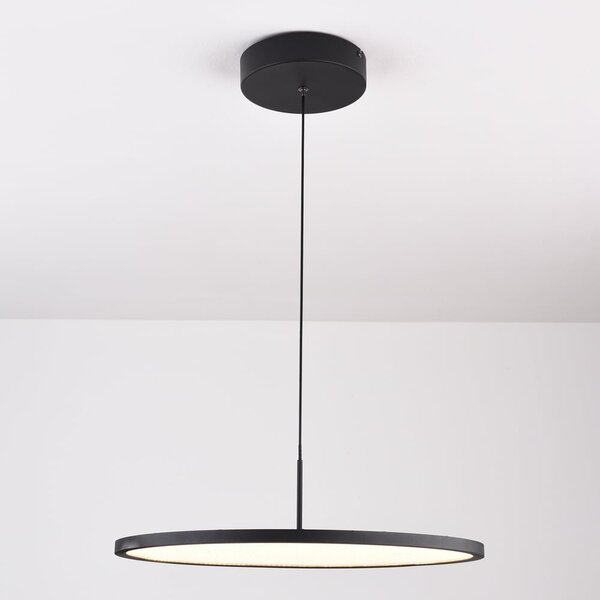 Suspension Taysa à intensité variable - noir avec LED intégrée