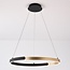 Suspension design ronde dorée Ivana - intensité variable 3 niveaux