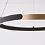 Suspension design ronde dorée Ivana - intensité variable 3 niveaux