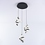 Suspension design avec LED torsadées à intensité variable sur 3 niveaux - Bojana