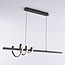 Suspension design Merle à intensité variable - gris foncé avec LED intégrée