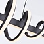 Suspension design Merle à intensité variable - gris foncé avec LED intégrée