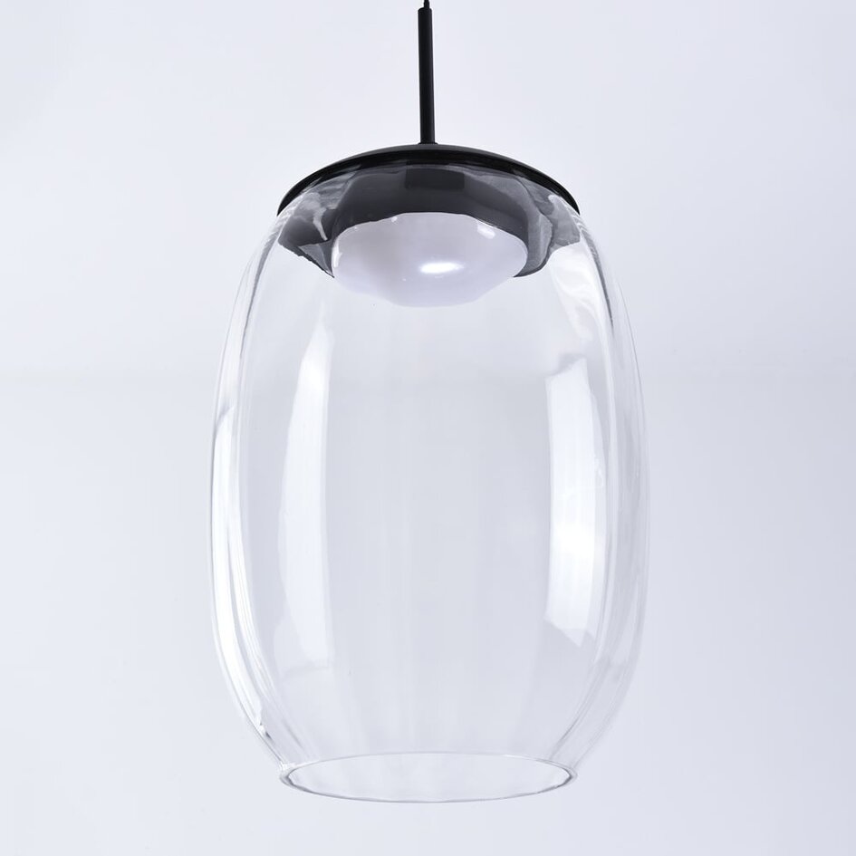 Suspension Isra à intensité variable - verre transparent