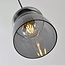 Suspension Trinidad 1 lumière avec verre fumé - variante 2