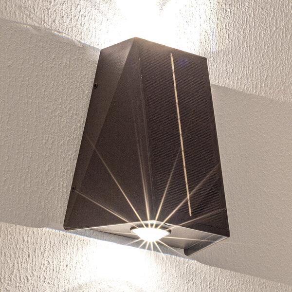 Applique solaire pour extérieur Solon - noir