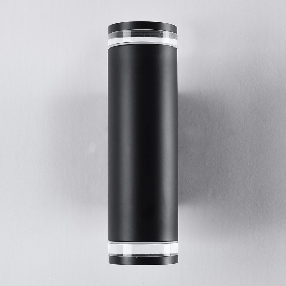 Applique industrielle noir mat 2 spots LED - Yara