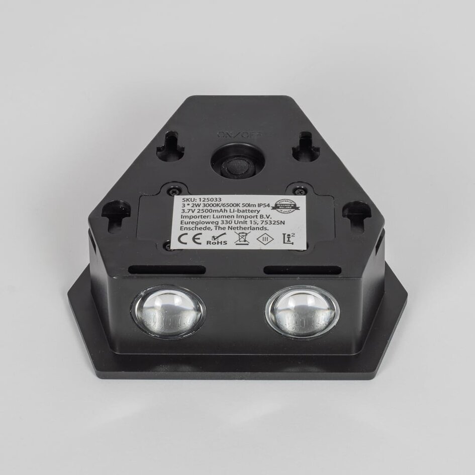 Applique solaire extérieure à 3 lumières Charissa