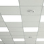 Jeu de 4 panneaux LED, 60x60cm, UGR<22, 24W, 4000K avec crochets de suspension