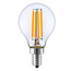 Lampe dimmable LED E14 avec verre clair| 5.5W 2700K