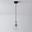 Suspension Trinidad en verre transparent - globe moyen