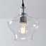 Suspension Trinidad en verre transparent - globe moyen
