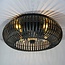 Ventilateur de plafond été/hiver en bambou noir - Paco