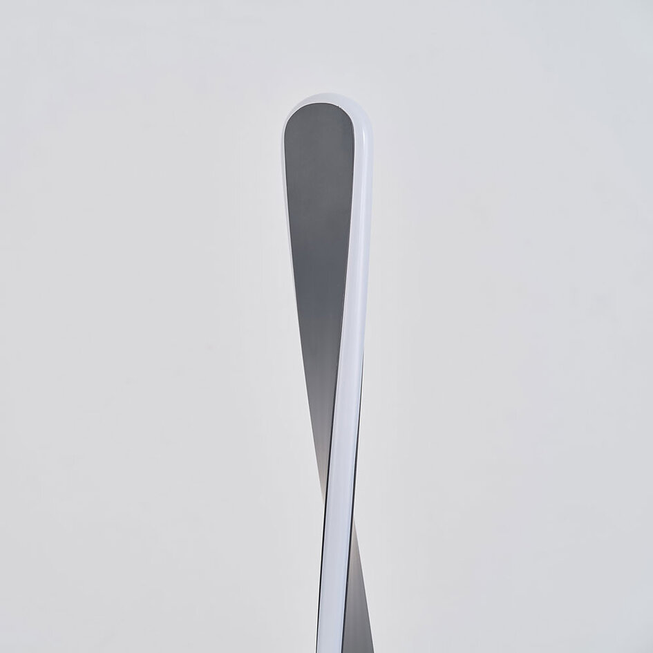 Lampe de table design torsadée Rizar à LED intégrées