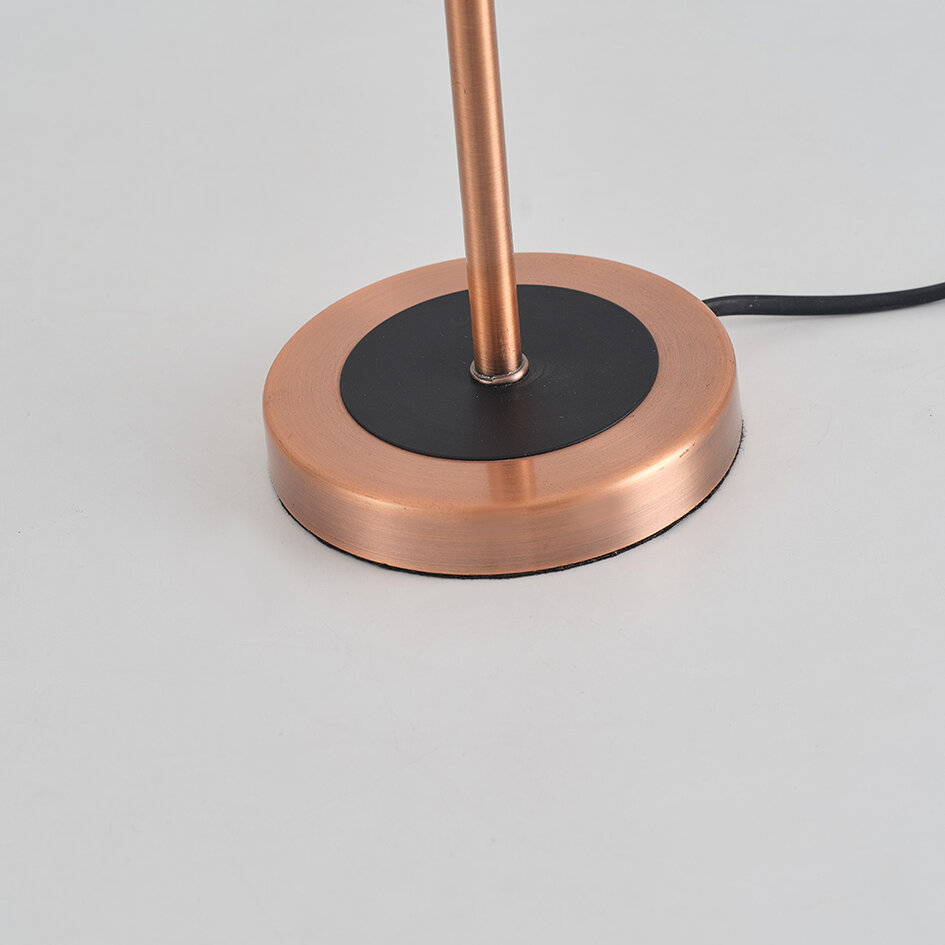 Lampe de table industrielle cuivre - Ruby