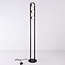 Lampadaire Terzo à 3 spots orientables noir et doré