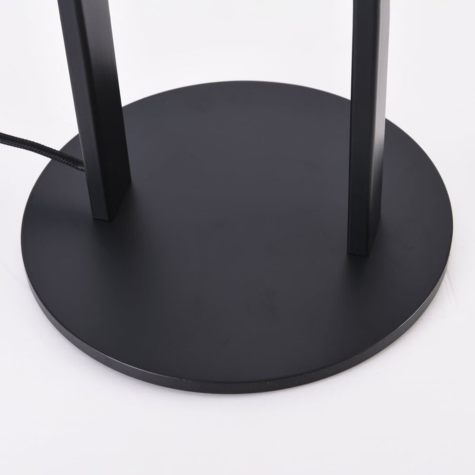 Lampadaire Terzo à 3 spots orientables noir et doré