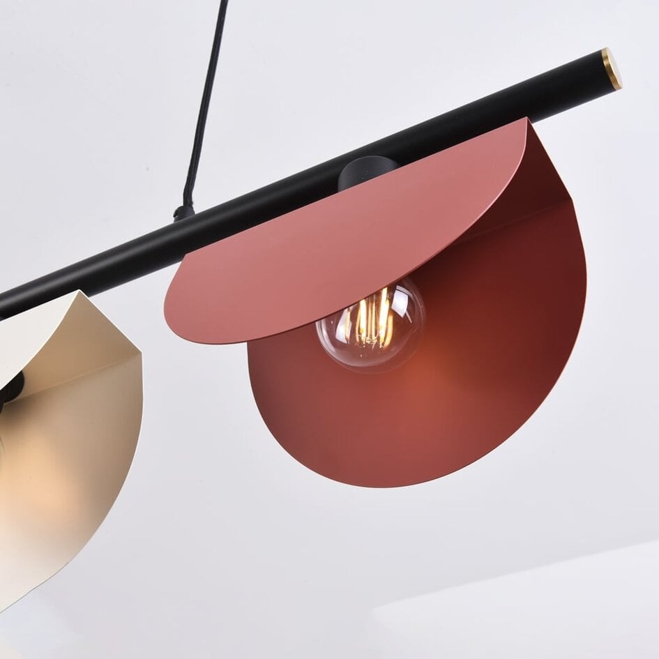 Suspension design, 4 lumières - Colore