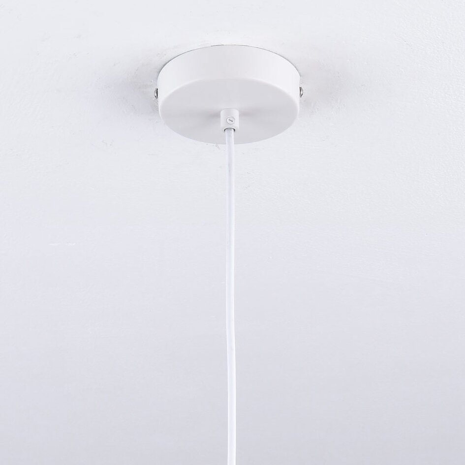 Suspension ronde en bois - Ikoma