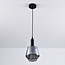 Suspension Mala - verre fumé, forme diamant