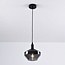 Suspension Mala - globe large en verre fumé
