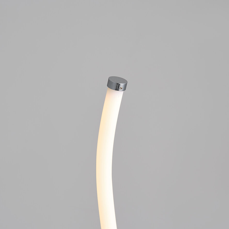 Lampadaire Viver en spirale avec LED intégrée - intensité variable